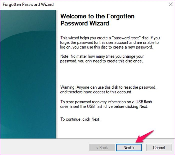 Reset Admin Password Windows 10 4