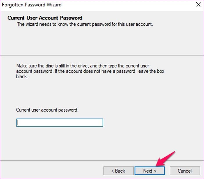 Reset Admin Password Windows 10 6