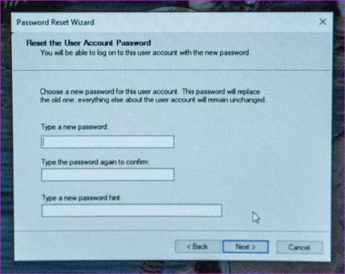 Reset Admin Password Windows 4