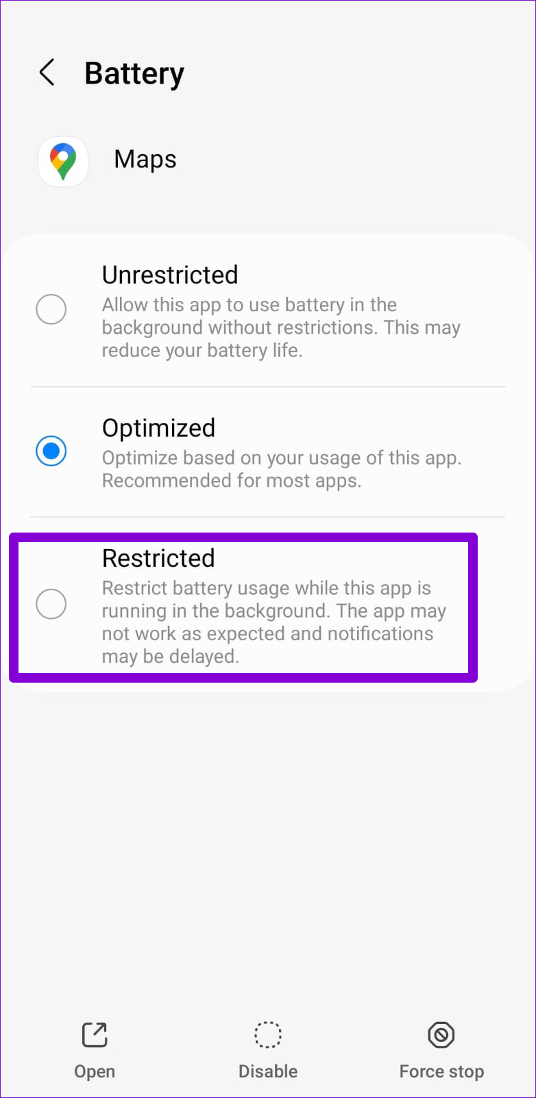 Top 9 Ways to Fix Google Maps Draining Battery on Android and iPhone - 94