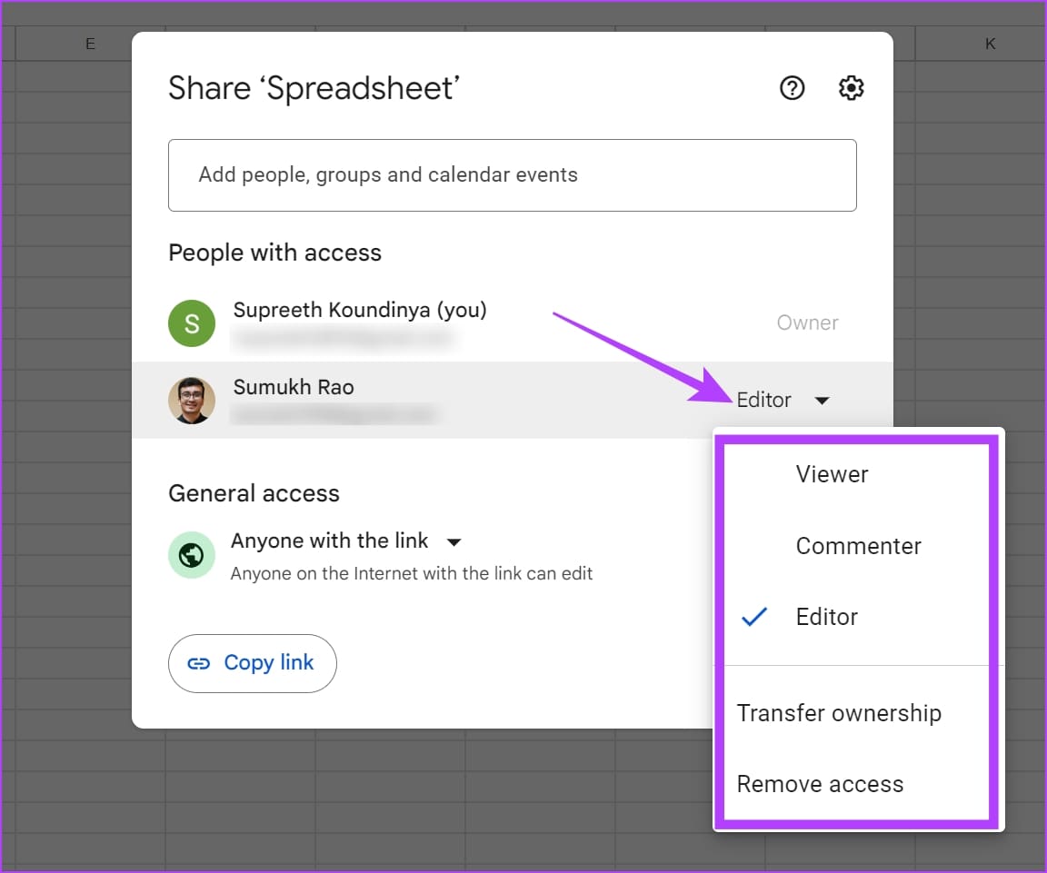 Revoke or Change Access