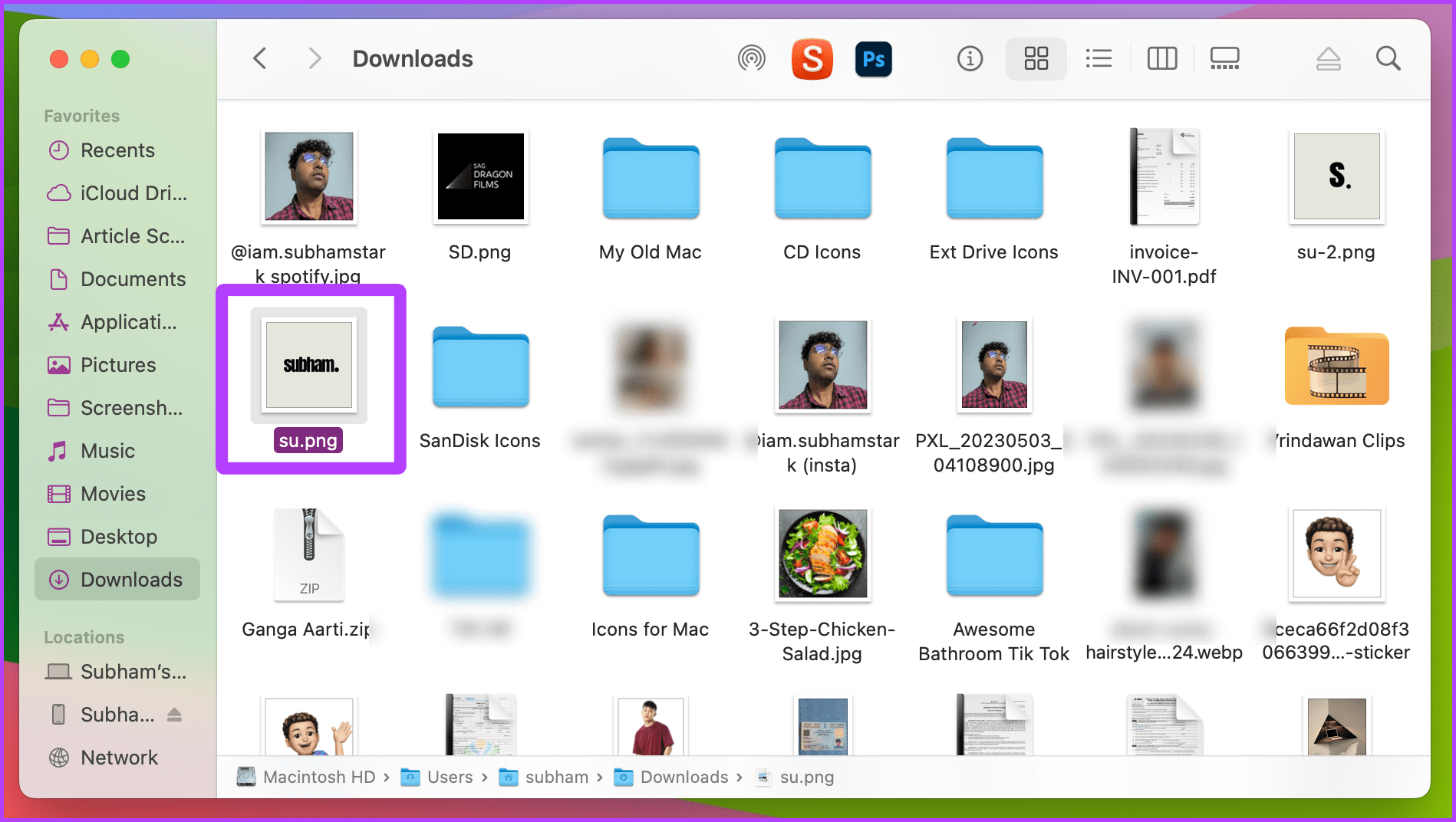 Right click on Image