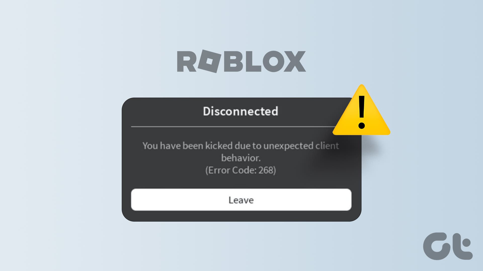 Roblox Error Code 268