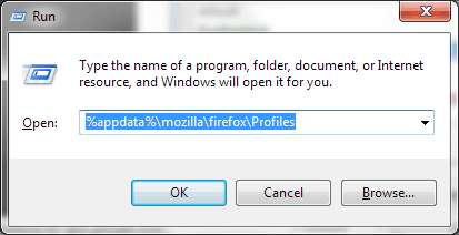 Run Firefox Profile