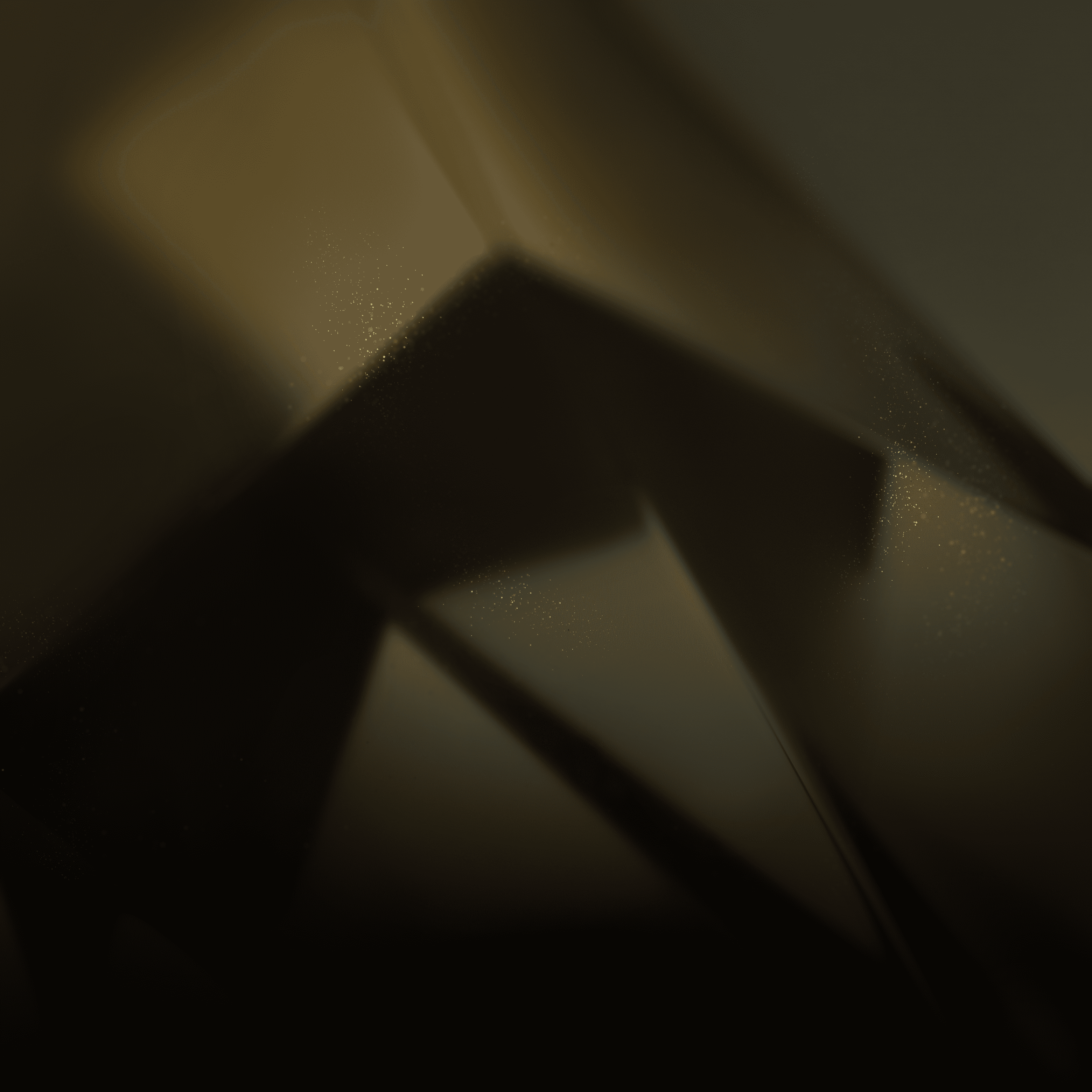 S24 Ultra Blurry Folds Wallpaper Dark Gold