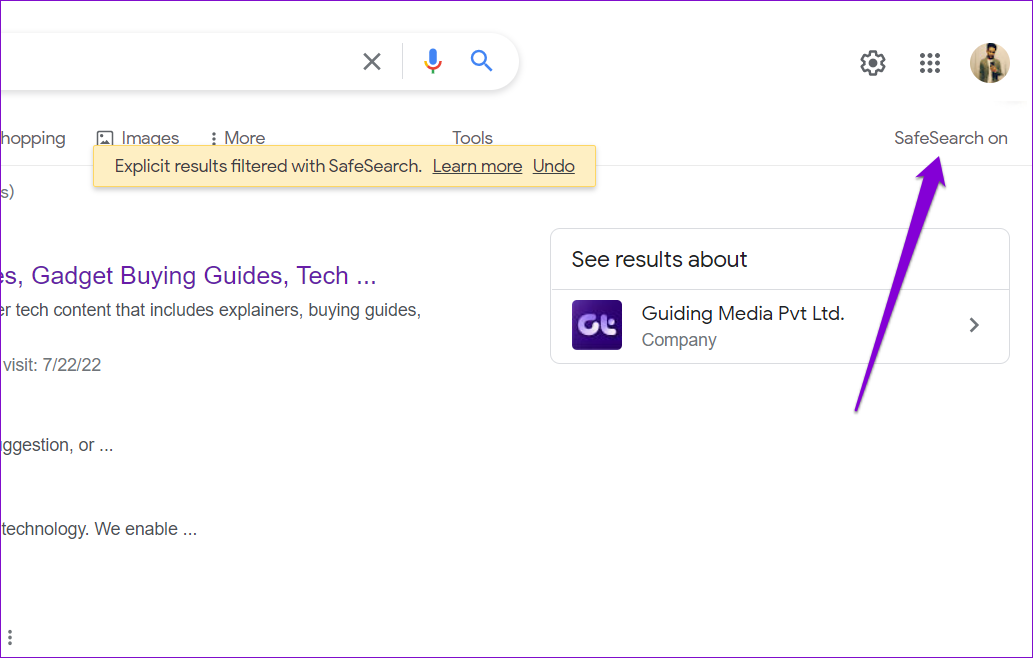 Disable Google Safesearch On Pc