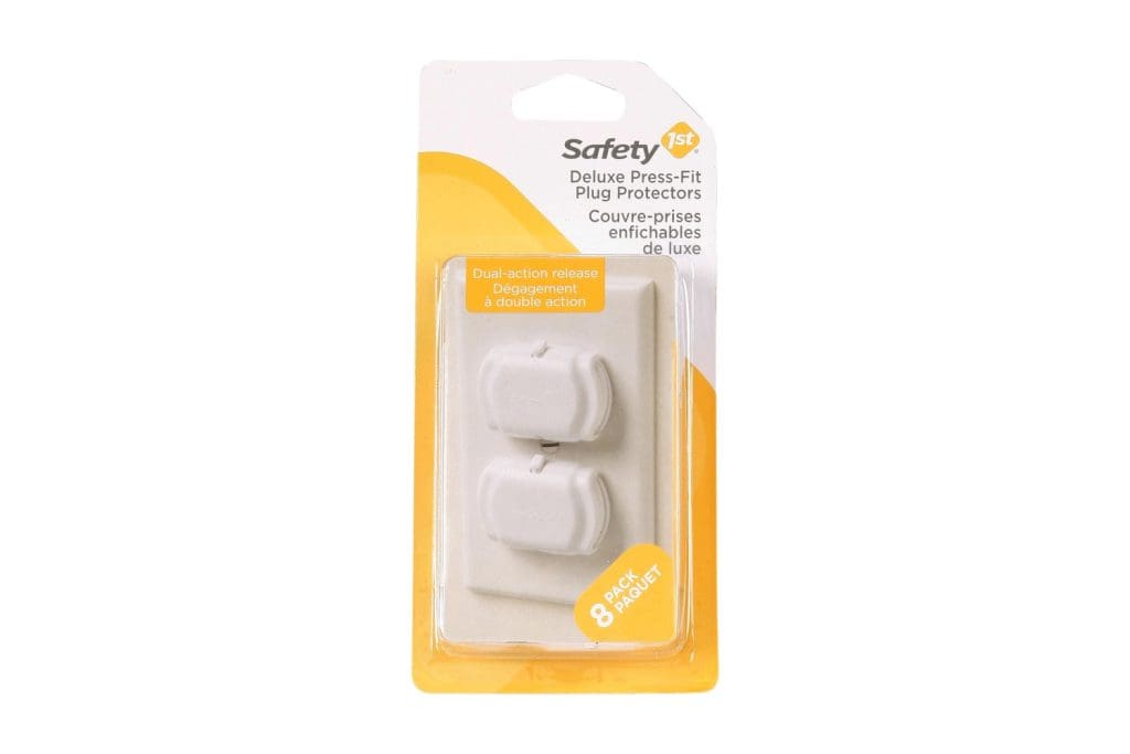 Safety 1st Deluxe Press Fit Outlet Plugs Best Outlet Covers for Baby Proofing