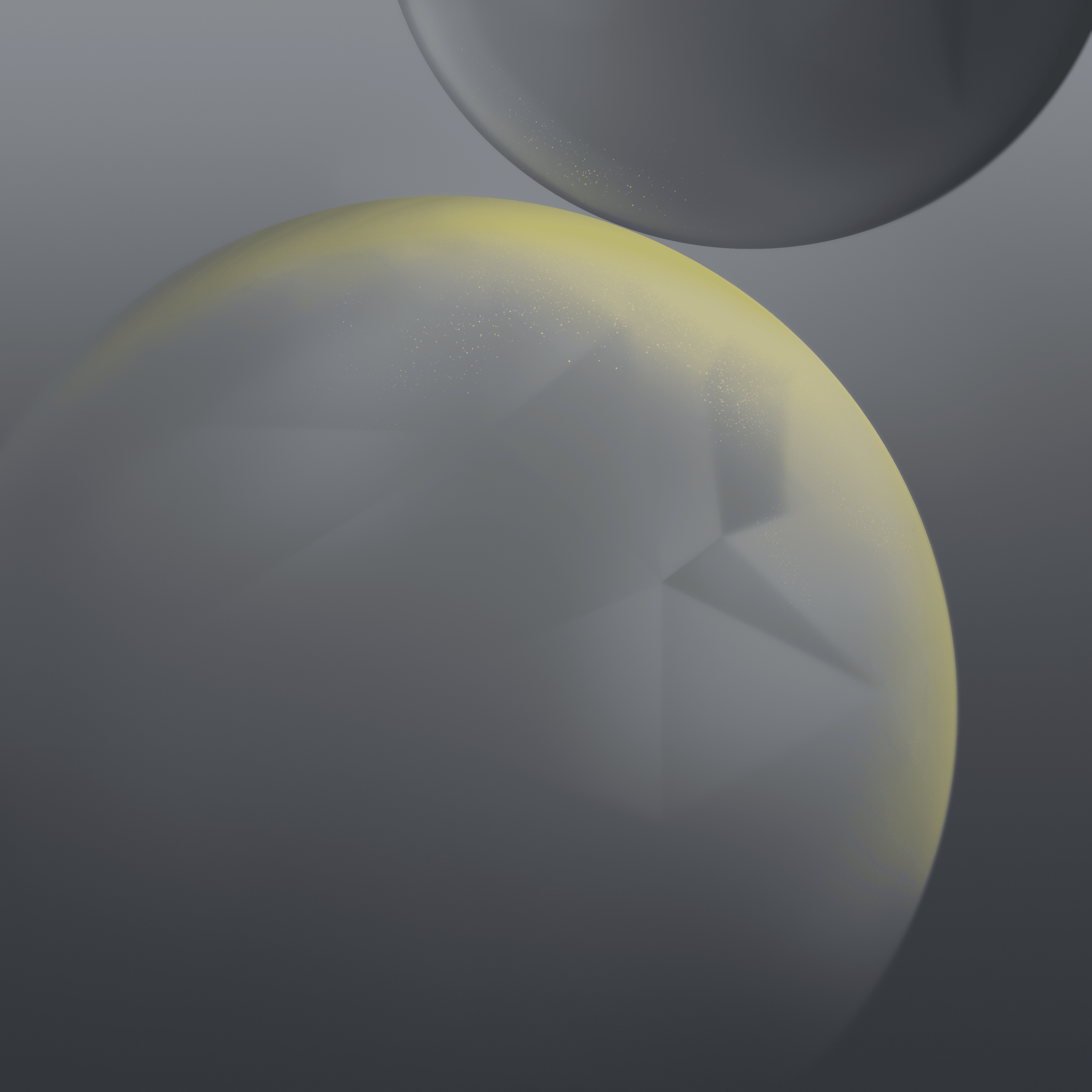 Samsung S24 and S24 Plus Dark Grey bubble wallpapers