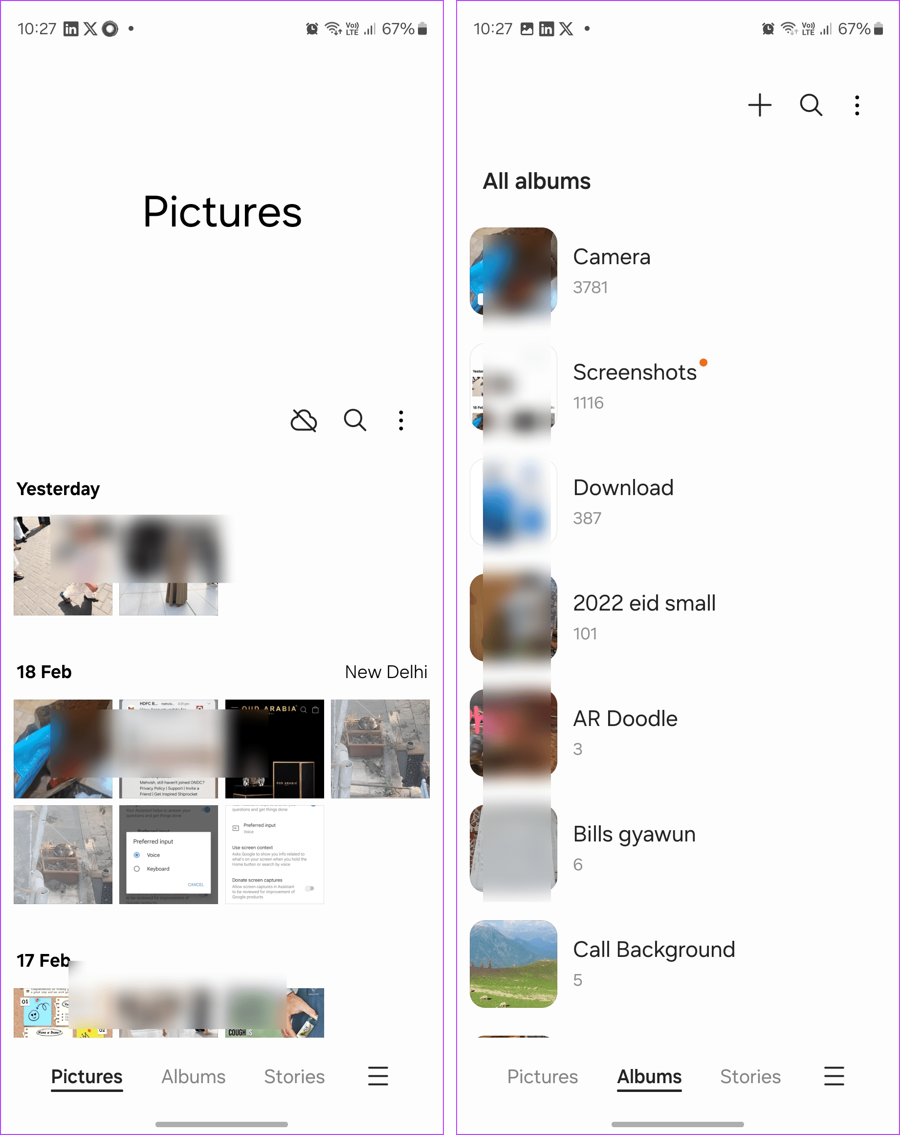 Samsung gallery vs google photos