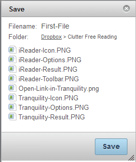 Save File As
