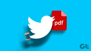 Save Twitter Threads as PDF