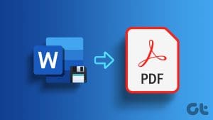 Save Word Document as PDF on PC and Mac