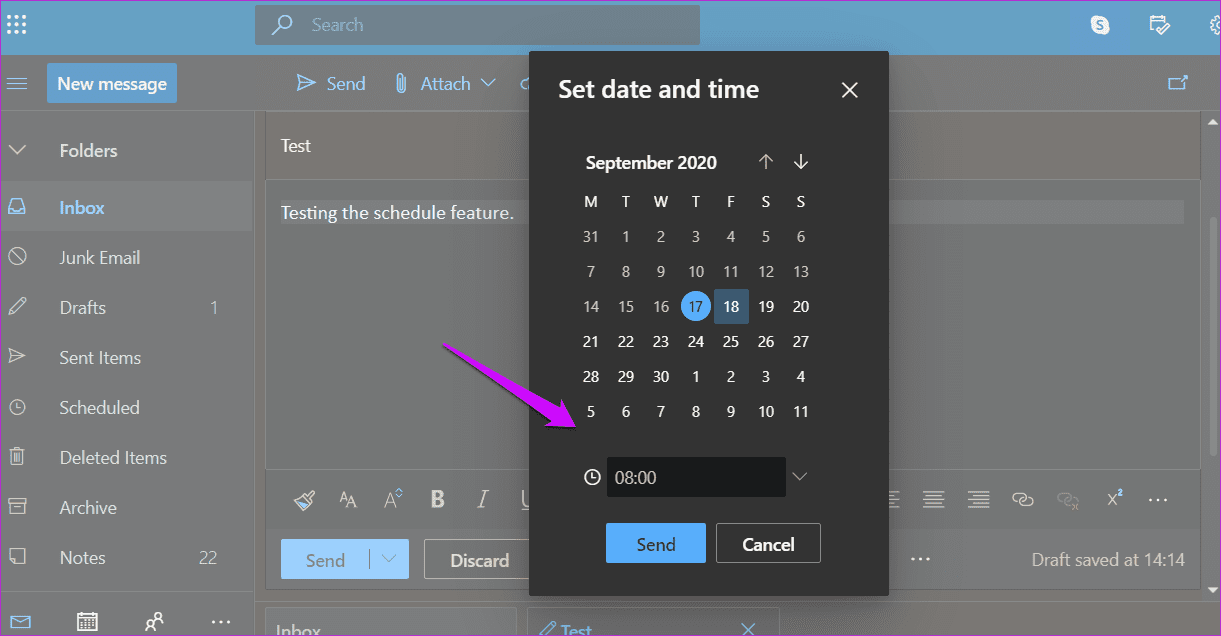 Schedule Emails in Outlook on Any Platform 3