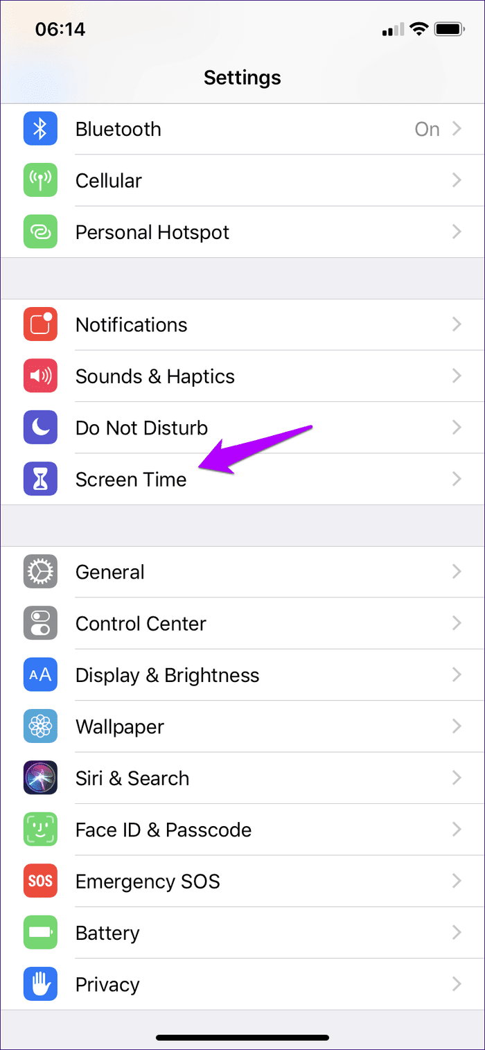Screen Time Missing Ios Fix 13