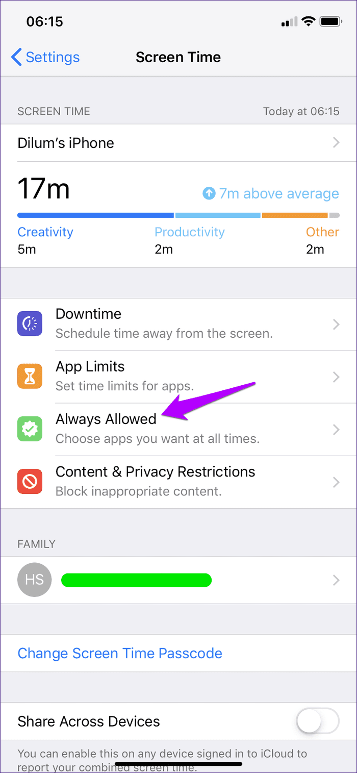 Screen Time Missing Ios Fix 14