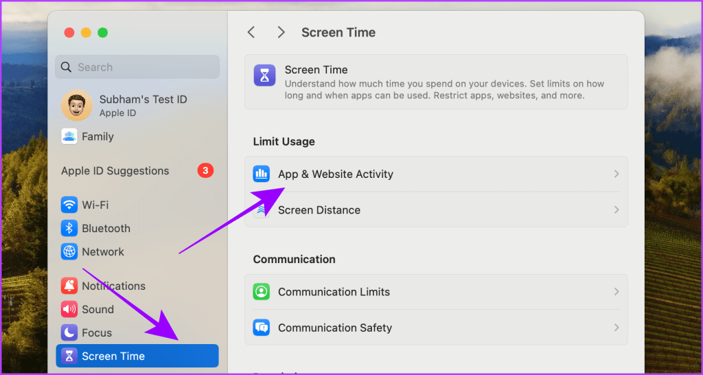 Screen Time Settings Mac