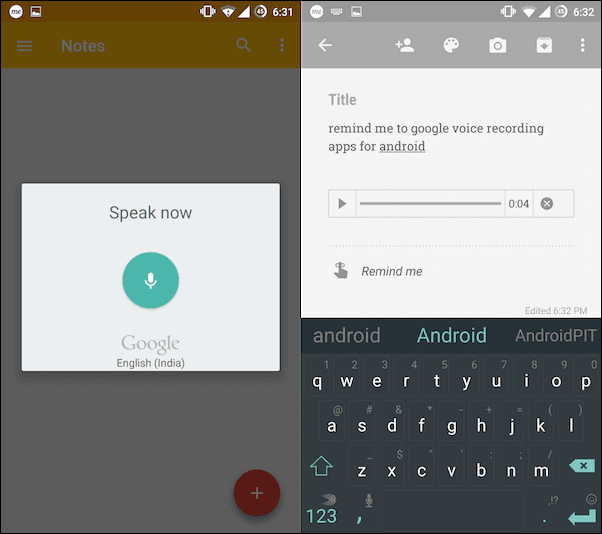 How to take notes on an android tablet