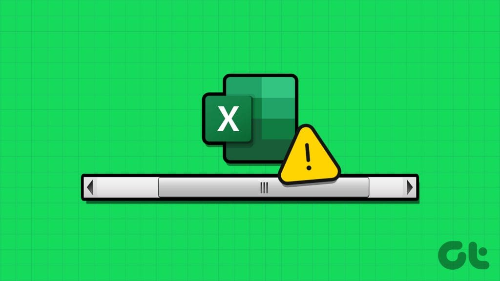Scrollbar Not Working in Excel