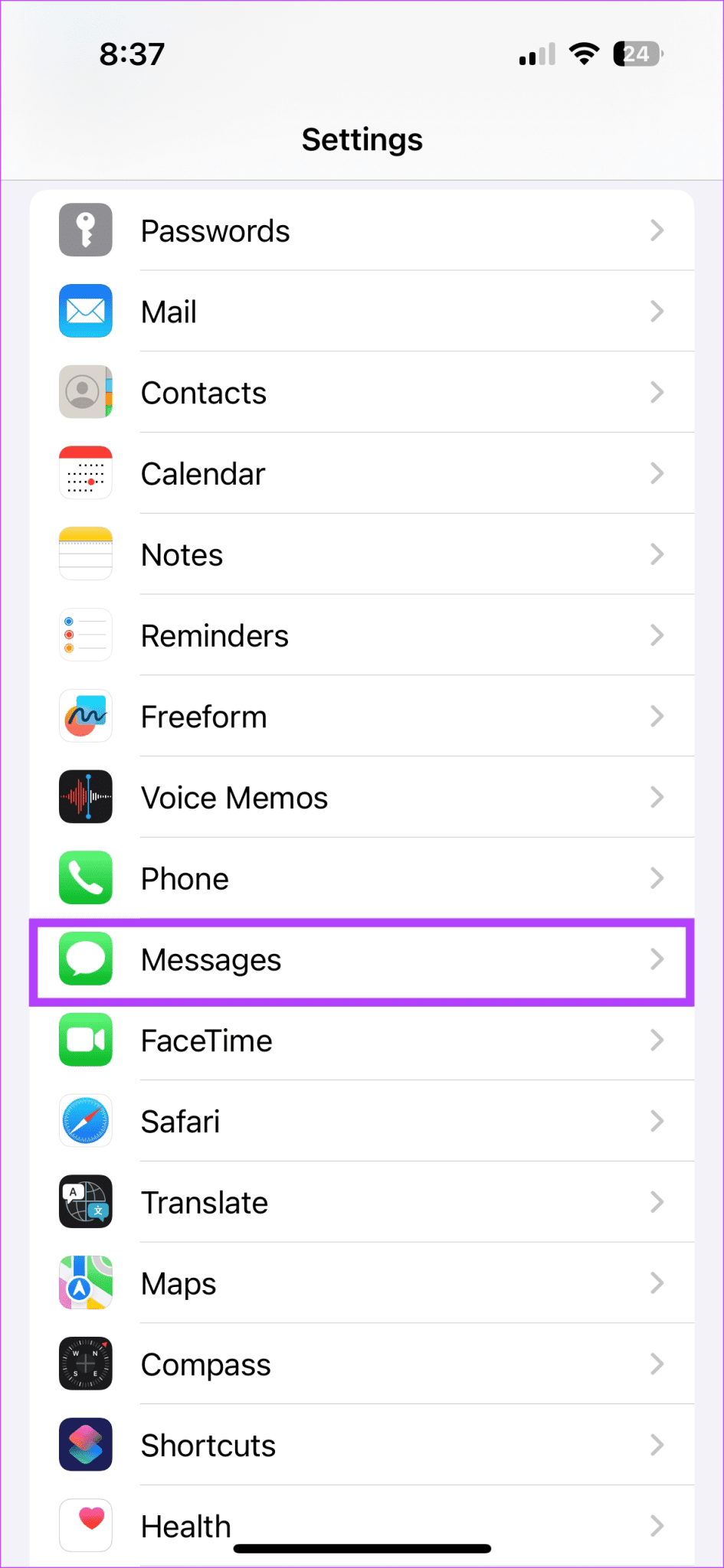 How to Stop iMessage Photos from Saving to iPhone - Guiding Tech