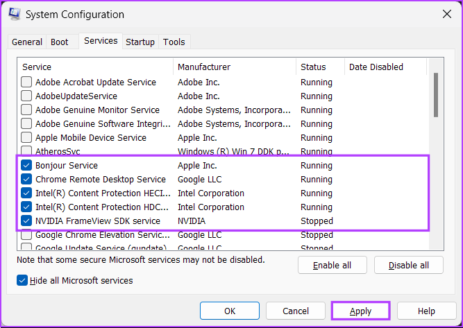 A Complete Guide to Using System Configuration Tool on Windows 11 - 85