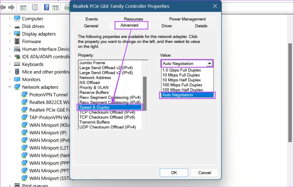 4 Ways to Fix Speed Capped at 100Mbps on Windows 11 Guiding Tech