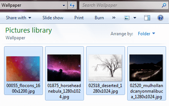 Quickly Set Multiple Images as Wallpapers in Windows 7