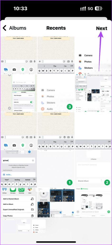 Send Multiple Photos at Once via WhatsApp