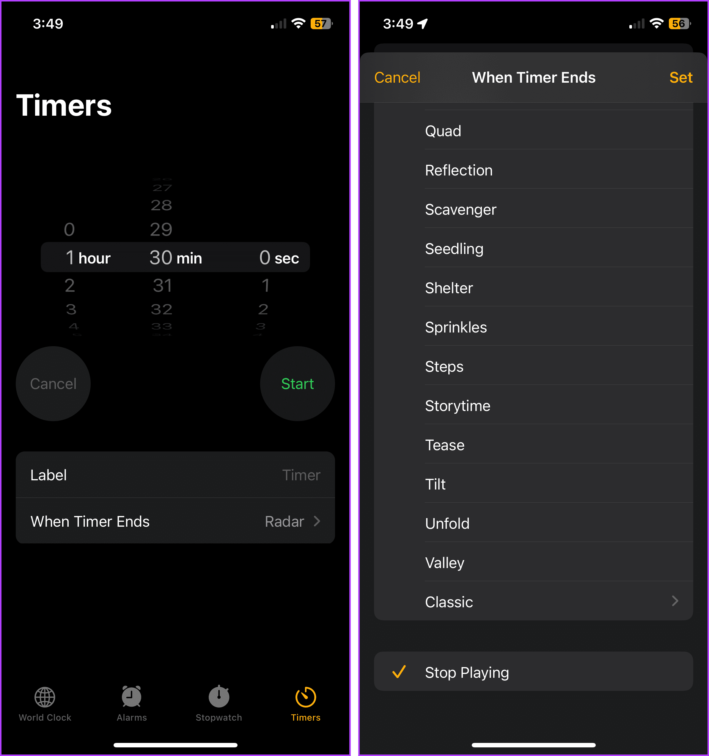 Set Custom Sleep Timer for YouTube Music App