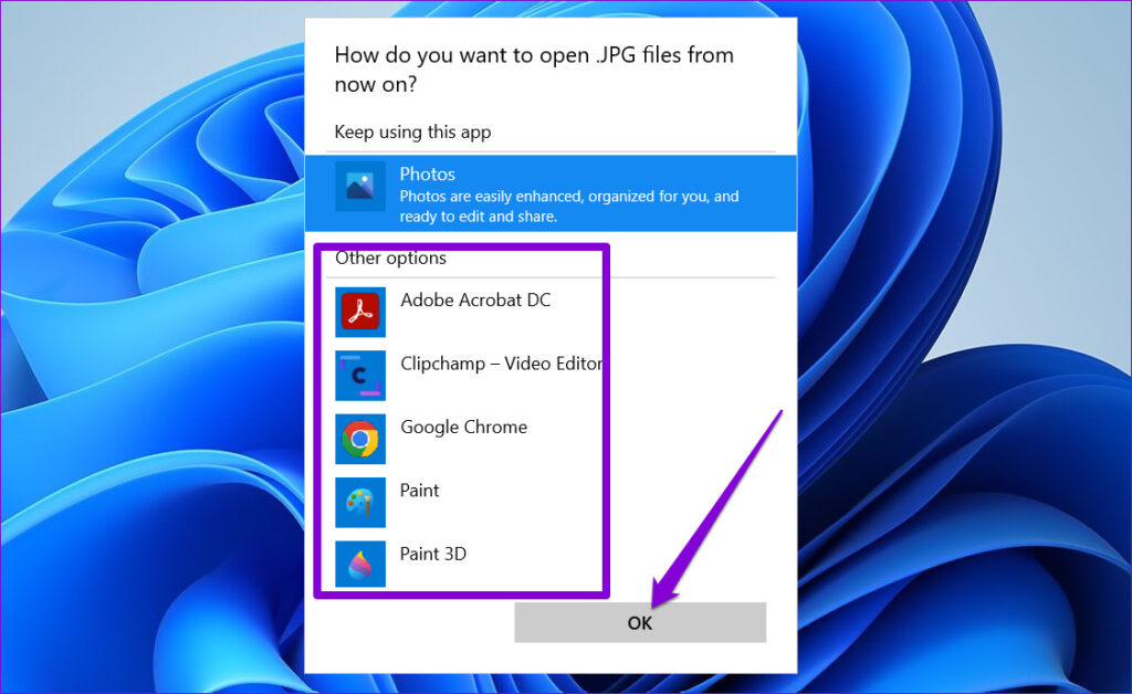 Windows 11 でデフォルトのアプリを設定する方法