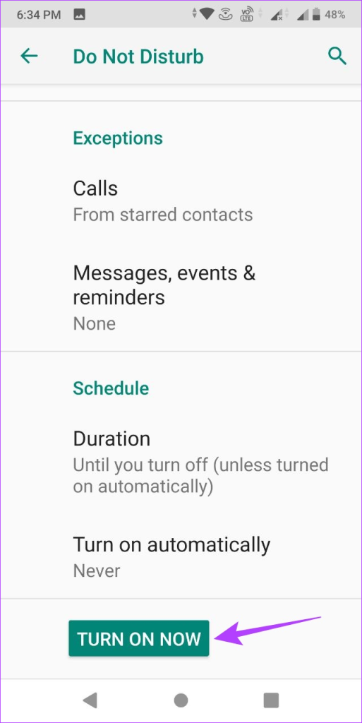 How to Set Up and Use Do Not Disturb on Android - Guiding Tech