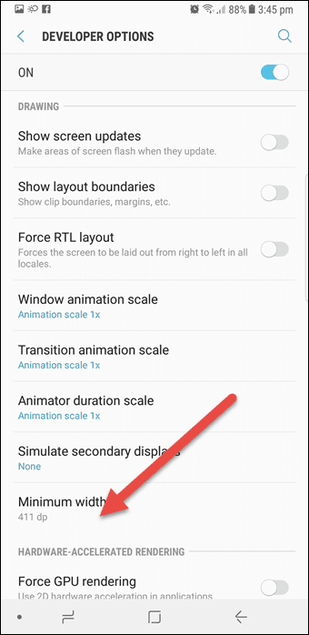 Set Custom Dpi In Note 8 And S8 5