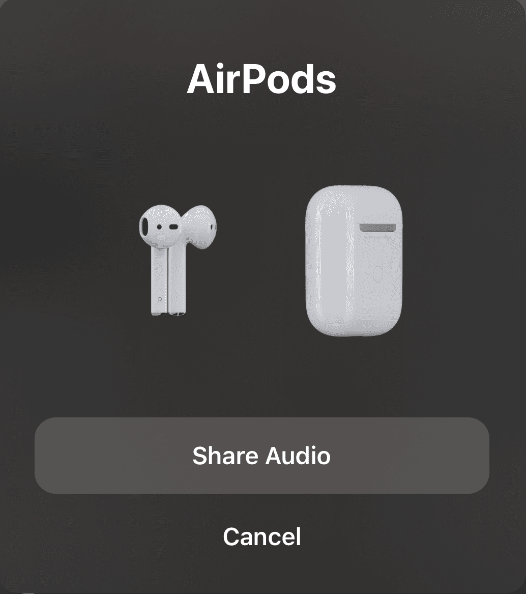Share Air Pods Pro Audio To Friend