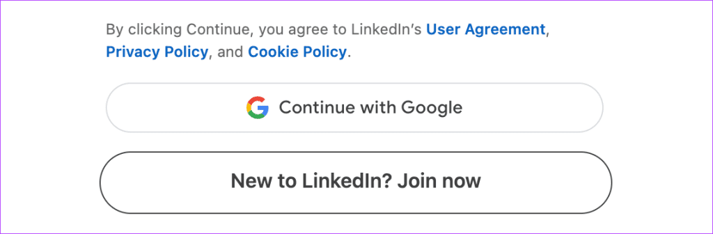 Sign Up on LinkedIn 1