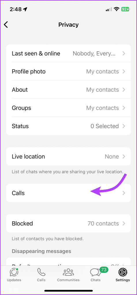 Silence unkonwn callers 1