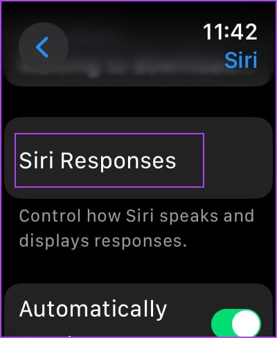 Siri Responses