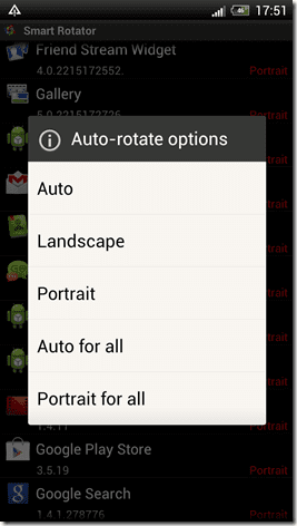 Smart Rotator For Android 2