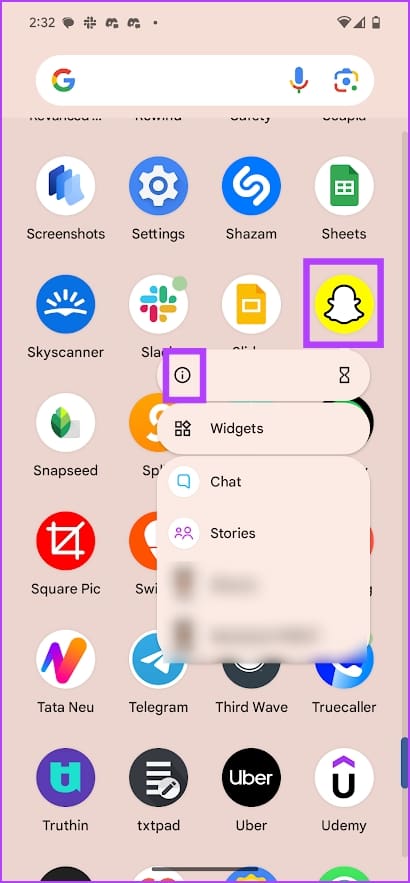 Snapchat App Info