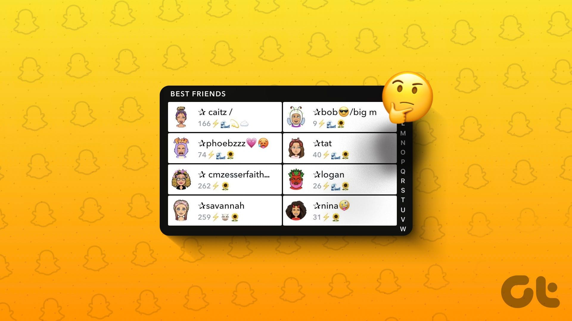 Snapchat Best Friends List: How Is It Ordered