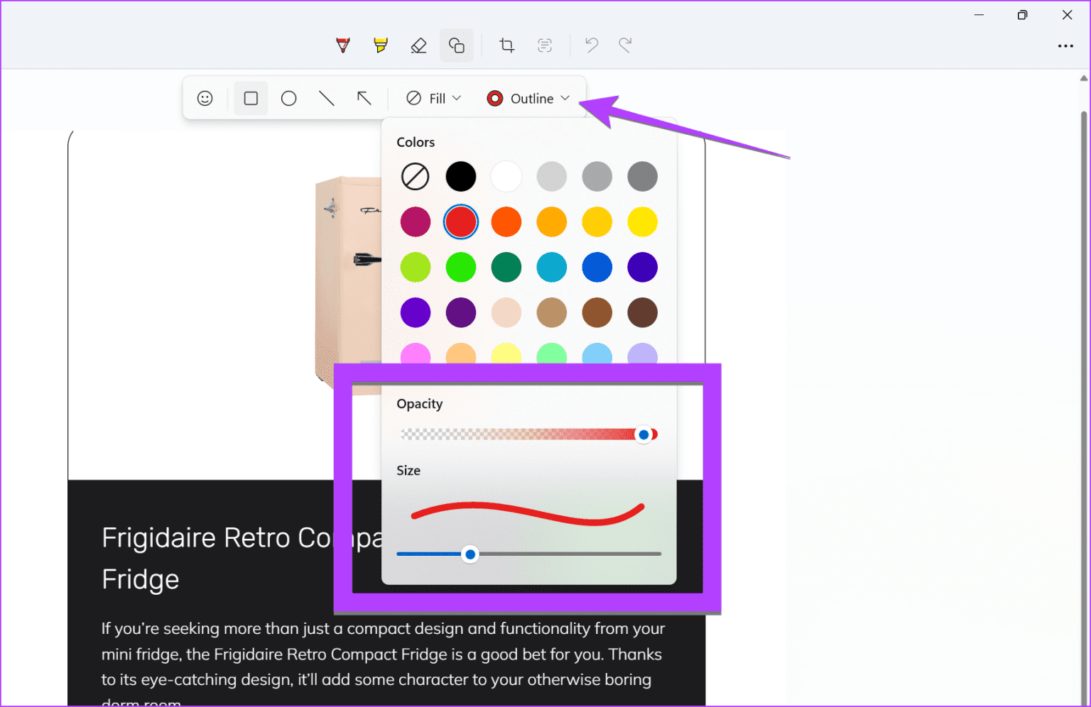 How to Draw a (Red) Box Around Text in the Snipping Tool on Windows PC ...