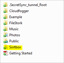 Sortbox In Dropbox