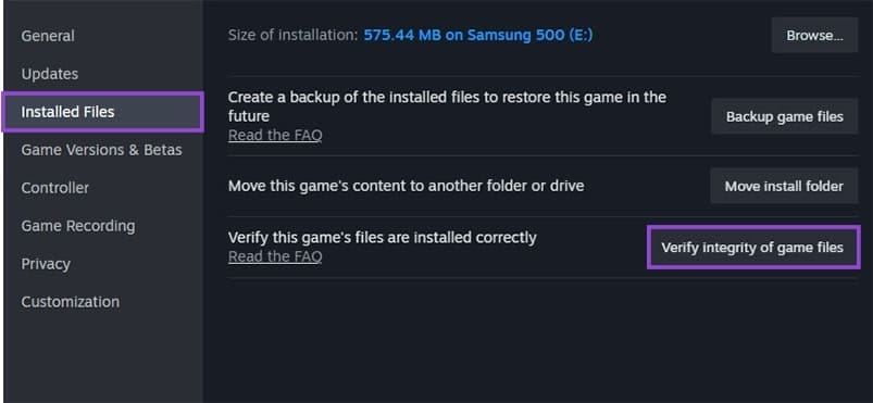 Steam Game Is Installed on PC But Not Showing in The App – How to Fix 3