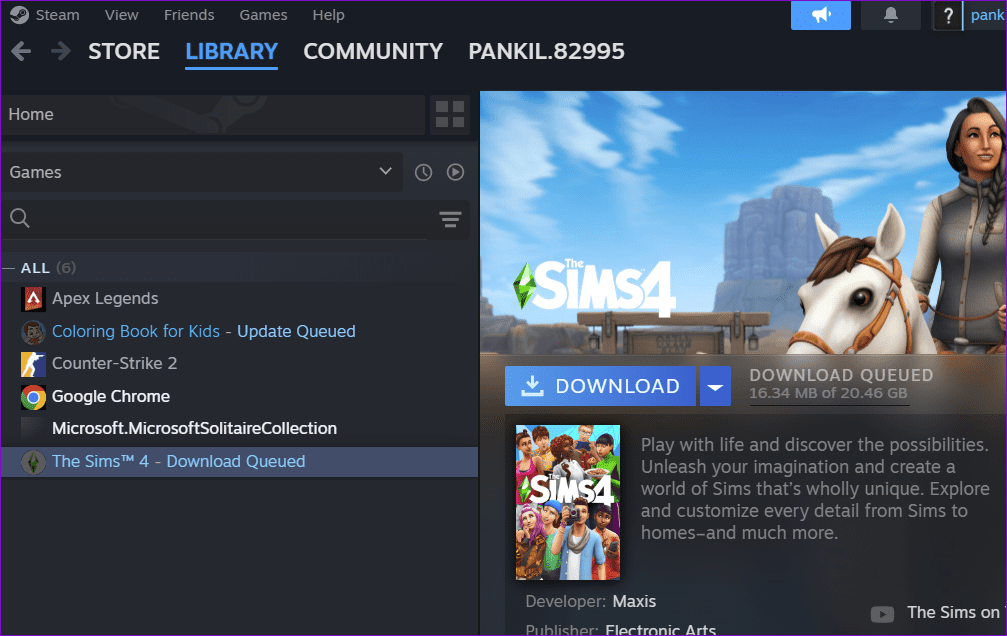 Steam Showing Installed Game as Uninstalled