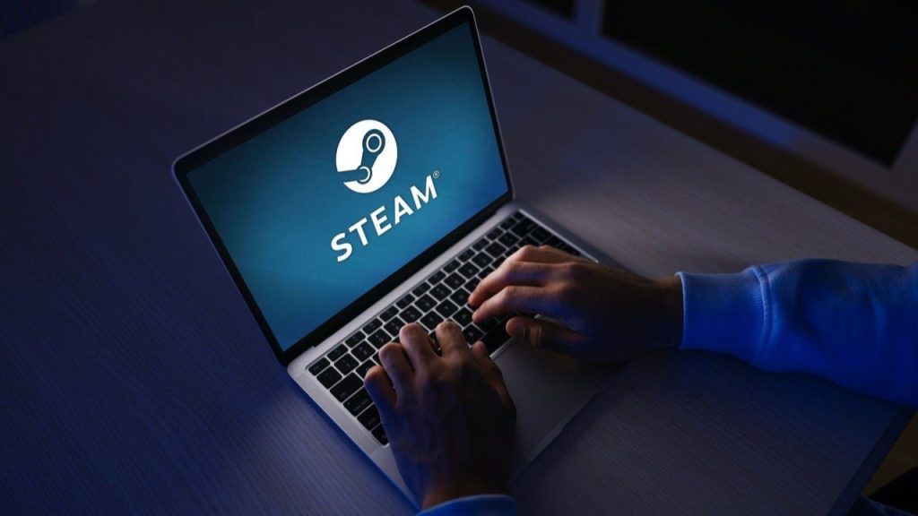 Steam on Laptop