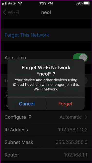 Stop i OS Wifi From Turning on Automatically 5