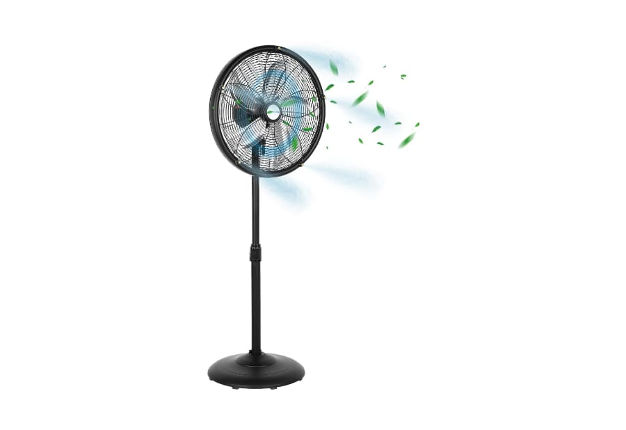 pedestal mist fan