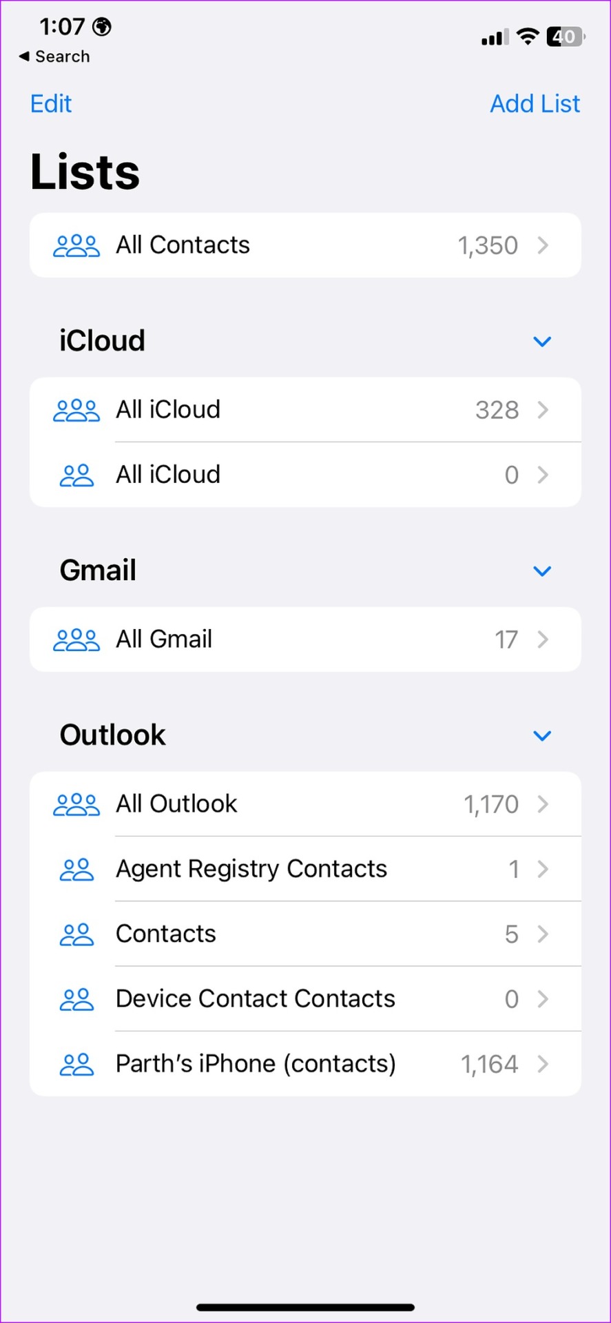 How to Sync Outlook Contacts and Calendars on iPhone - 2
