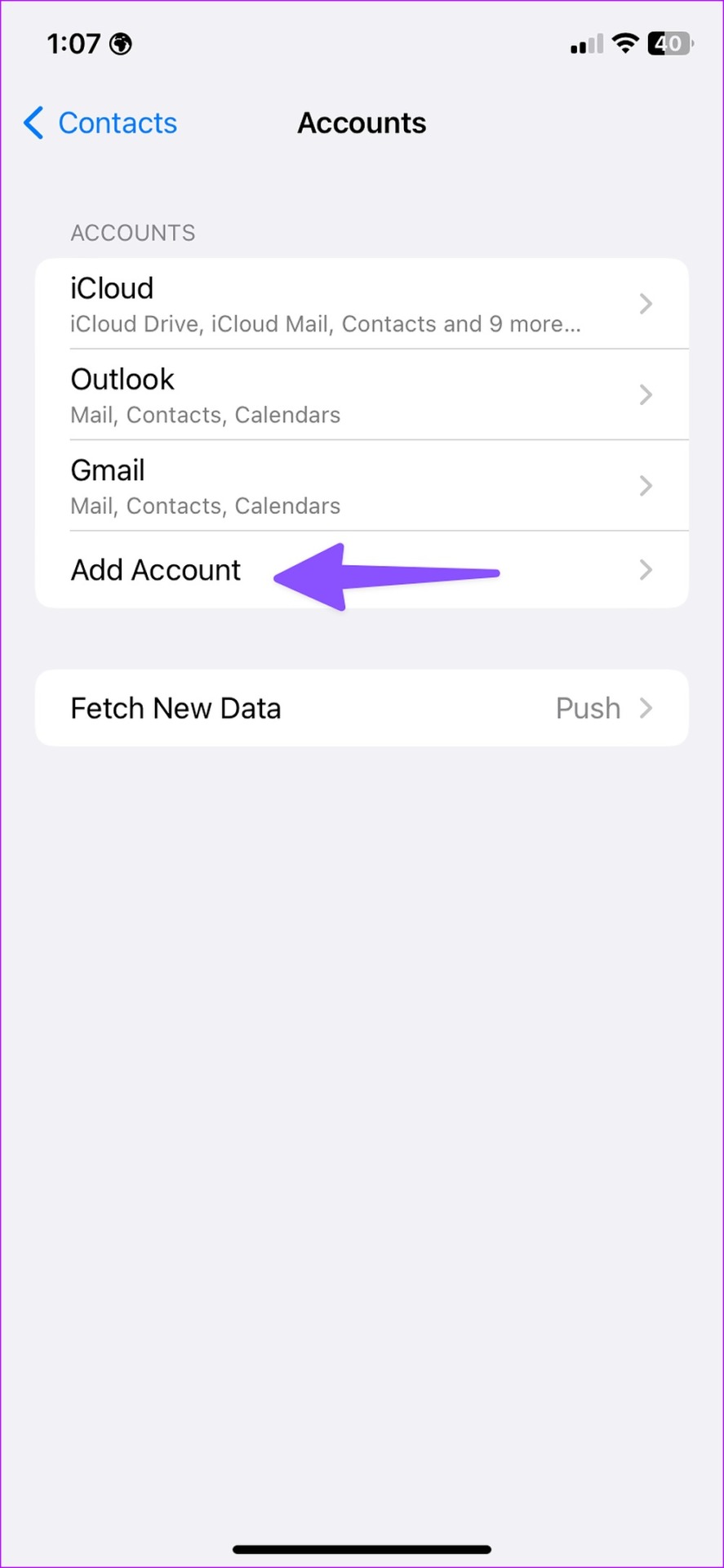 How to Sync Outlook Contacts and Calendars on iPhone - 51