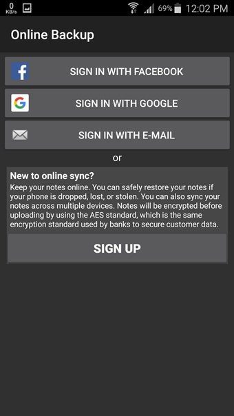 Sync And Transfer Color Note Notes From Android To Other Devices 4