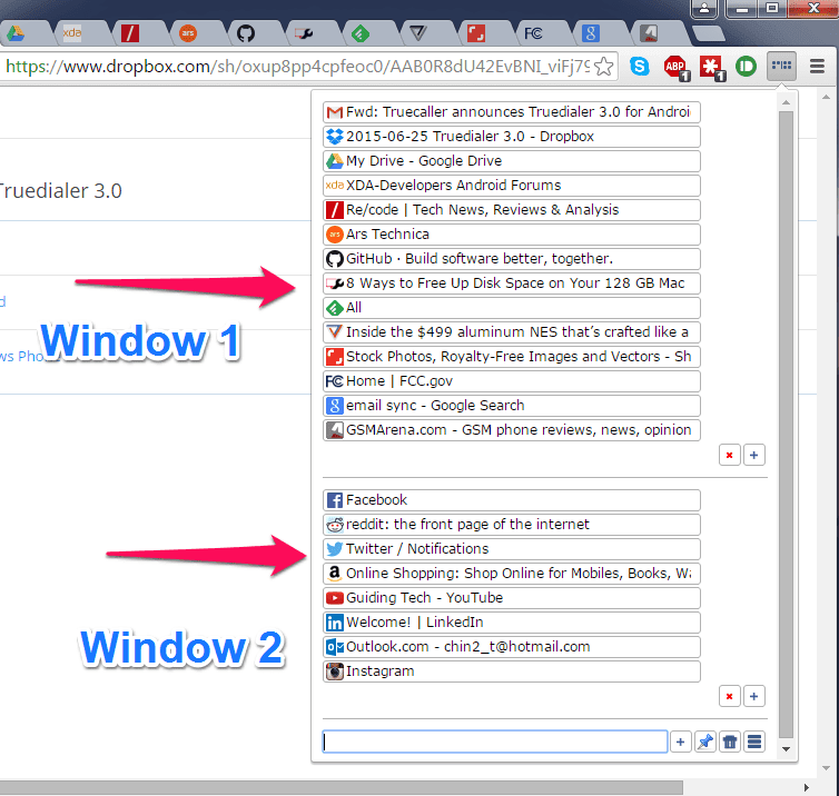 Tab Manager Multiple Windows And Tabs