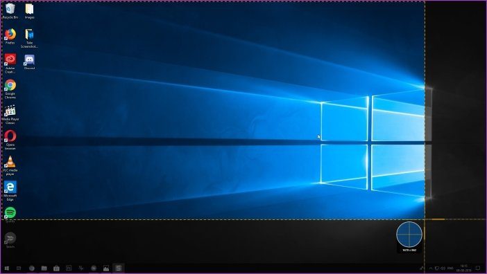 Take Screenshots One Monitor Windows 10 14